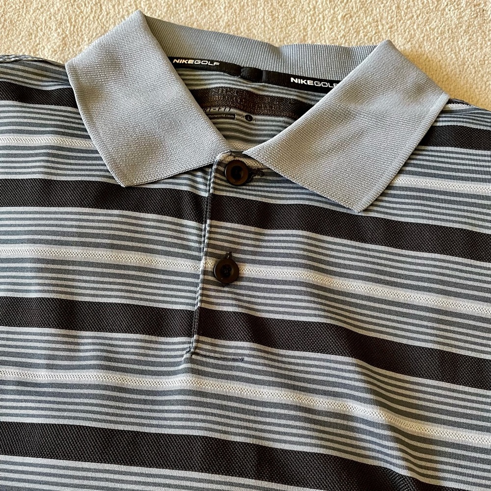NikeGolf Dri-Fit golf shirt (L) - never worn